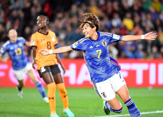 Hinata Miyazawa, una de las futbolistas japonesas